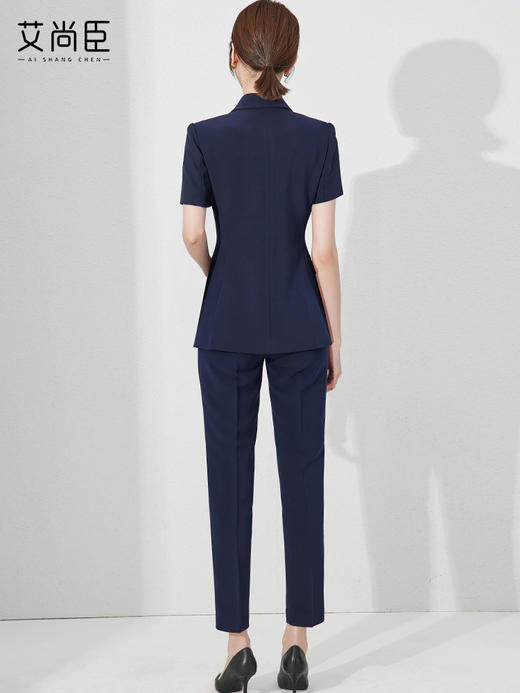 艾尚臣职业套装女西装夏季高端职业装正装西服外套酒店经理工作服 商品图4