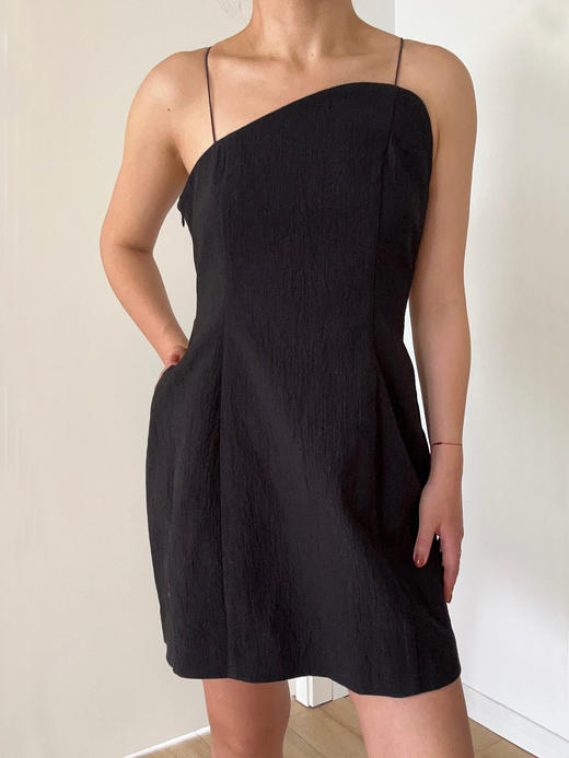 Viktoria Chan | SS23118 Stina bold mini dress [吊带连衣裙 黑 ] 商品图6