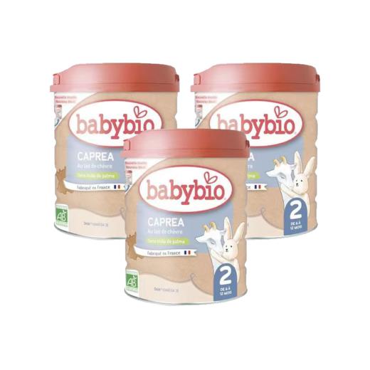 【团购直邮】法国Babybio伴宝乐二段羊奶   3罐装 商品图0
