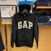 春秋新款 GAP 男女连帽百搭开衫口袋字母大LOGO休闲经典卫衣外套 商品缩略图3