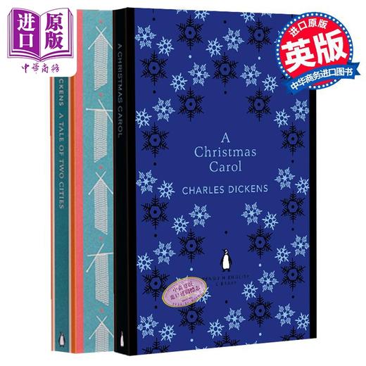 预售 【中商原版】狄更斯经典系列III 双城记 圣诞颂歌 英文原版 Penguin企鹅英语图书馆 英语阅读小说 商品图0