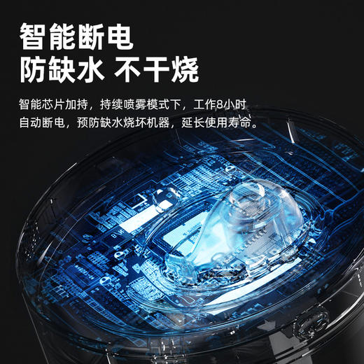 usb蓝鲸加湿器家用大雾量办公室桌面大容量无线空气净化器香薰机 商品图2