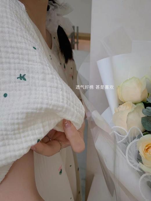 老米优品/ 治愈系碎花儿，婴儿肌棉纱《夏花绽放🌸棉纱小宅裙》懒洋洋的假期就要穿上小宅裙，心都融化啦！！Q230507E 商品图6