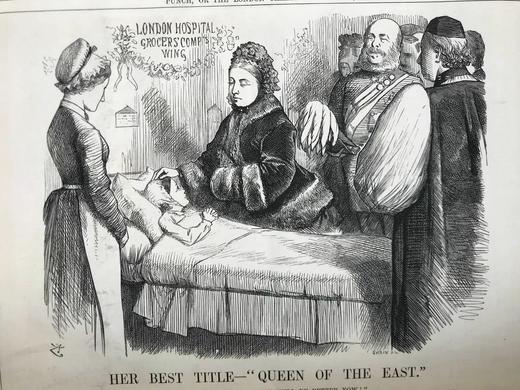 1876年 英国讽刺漫画杂志《笨拙》 数百幅插图 漆布精装16开 商品图10