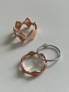 J.HARDYMENT | 3 Thin and Long Face Ring [戒指]