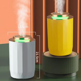 加湿器家用香薰大容量双喷头大雾车载大容量跑马灯桌面US B卧室