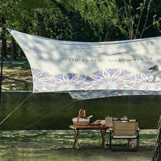 大英博物馆盖亚·安德森猫系列 户外防晒防雨防风露营天幕 野营野餐 商品图1