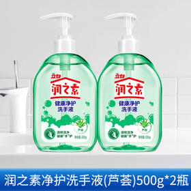 ⭐【特惠】立白润之素健康净护洗手液芦荟500g*2
