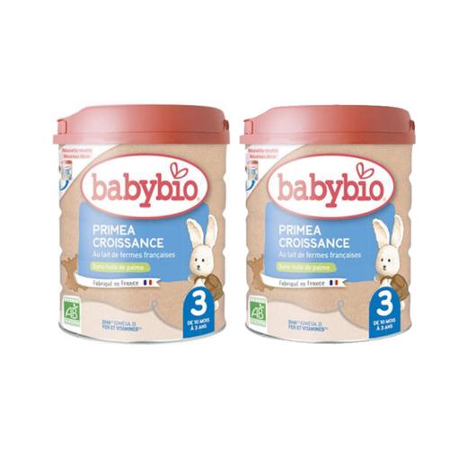 【团购直邮】法国Babybio伴宝乐有机牛奶三段标准 2罐装 商品图0