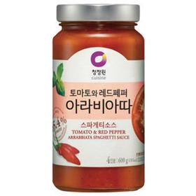 清净园红辣椒意大利面酱600g청정원 아라비아따 스파게티소스