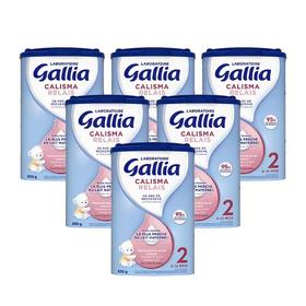 【团购直邮】法国Gallia佳丽雅二段近母乳配方奶粉  6罐装