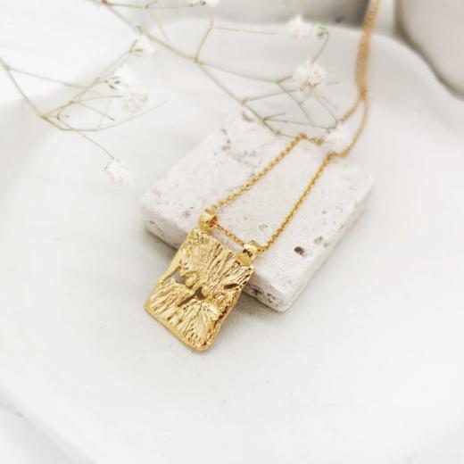 订购8周到｜Elise Tsikis-Tigani-金色Yaya 项链［法国设计师］ 商品图0