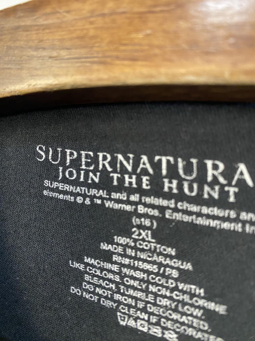 Supernatural join the hunt 《邪恶力量》短袖T恤 _SST(2XL) 商品图2