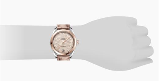 欧米茄 OMEGA 海马系列 AQUA TERRA 150米腕表 34毫米至臻天文台表 220.23.34.20.59.001 商品图2