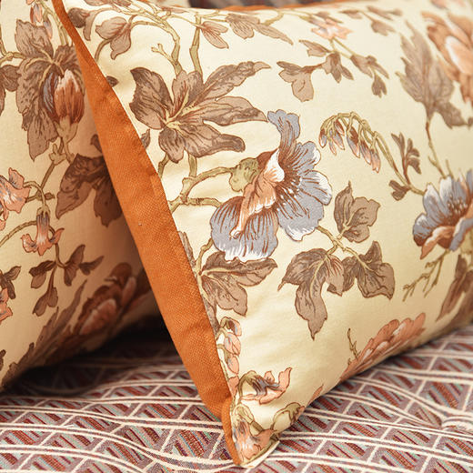 春意芍药系列靠包客厅轻奢复古靠枕 商品图3