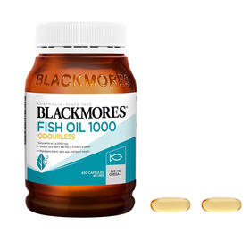 Blackmores 澳佳宝 无腥味深海鱼油胶囊 400粒 澳大利亚