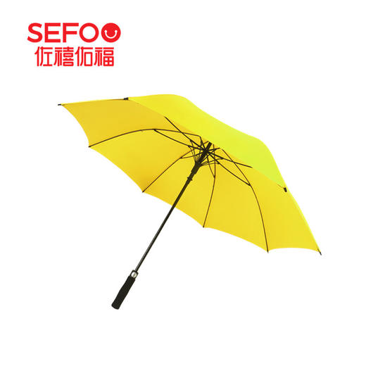 佐禧佑福直骨半自动全纤维黄色伞685mm*8k 商品图1