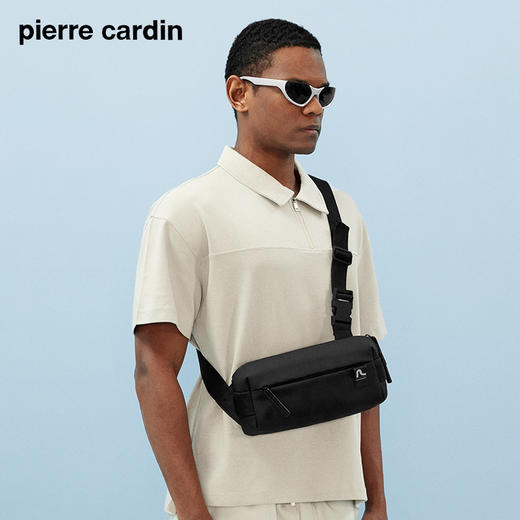 皮尔卡丹simplify系列 出街必备男士潮流斜挎包 商品图1