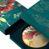 【大益茶】赤羽金轮普洱生茶礼盒375g 商品缩略图1