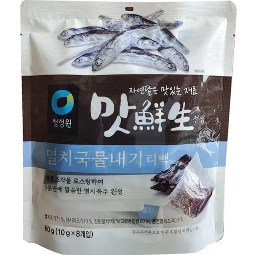 清净园味鲜生银鱼汤包80g청정원맛선생멸치국물내기80g 商品图0