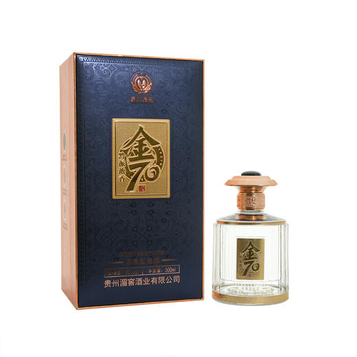 贵州湄窖 金70  单瓶 52度 500ml 浓香型白酒 商品图0