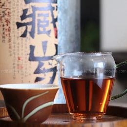 约2000年 药香粗叶老茶 适合煮饮 平和甘甜（250g~600g）六堡聚私房茶