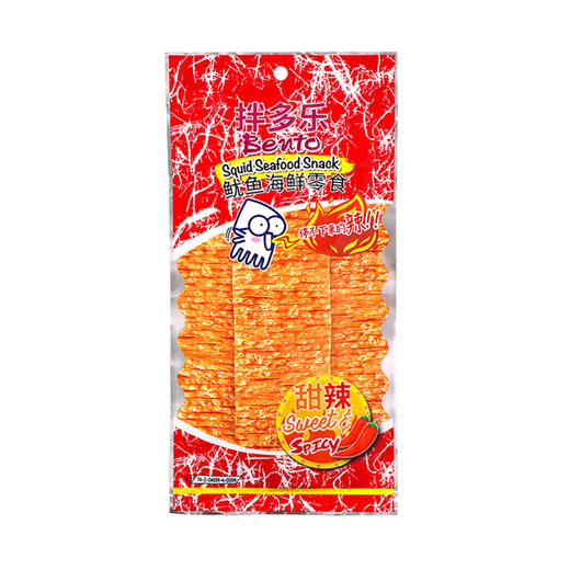 泰国拌多乐甜辣味鱿鱼片20g 商品图0
