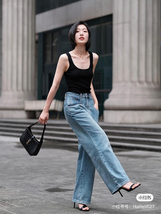 杨树林复古腋下包-鳄鱼纹 商品图1