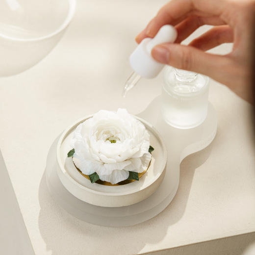 德化手捏瓷花非遗香氛器 洛神系列摆件  每款送香氛1瓶礼盒装（赠试香装礼盒香薰体验装6ml） 商品图1