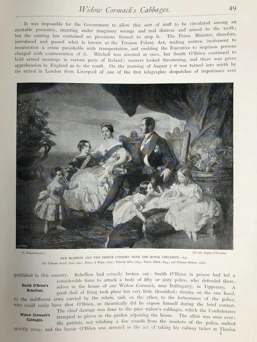 约1900年 维多利亚女王六十年 约400幅插图 真皮精装8开 商品图12