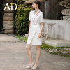 AD职业连衣裙2023女新款ol职场白领通勤正式场合假两件西装套裙夏 商品缩略图4