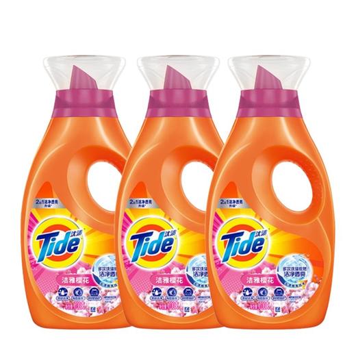 汰渍丨套装B：汰渍2合1护色防串色樱花洗衣液700g*3瓶丨SY 商品图0