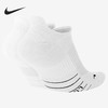 【库存有限，无货将作退款，介意勿拍】Nike/耐克春季新款男女休闲透气舒适运动袜2双装SX7554-100 商品缩略图1