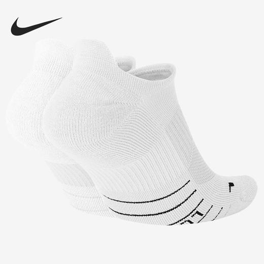 【库存有限，无货将作退款，介意勿拍】Nike/耐克春季新款男女休闲透气舒适运动袜2双装SX7554-100 商品图1