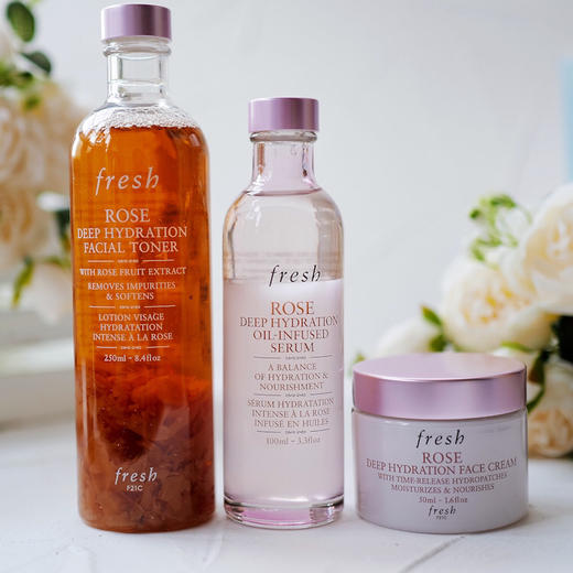 FRESH馥蕾诗玫瑰润泽秘籍保湿套装【exp2024.4非质量问题不退不换】 商品图1