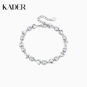 卡蒂罗心动手链女生纯银轻奢小众设计2023年新款送闺蜜生日礼物