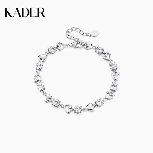 卡蒂罗心动手链女生纯银轻奢小众设计2023年新款送闺蜜生日礼物 商品图0