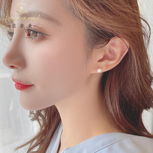 母亲节礼物！0.6折！【时尚气质 大方佰搭】日本 佐奈美珍珠项链 小米珠淡水 珍珠项链小巧 仙女链链锁骨链 商品图8