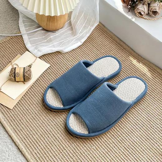 【夏季凉拖】凉拖鞋夏季家居拖鞋纯色男女凉席底情侣防水拖鞋 商品图5