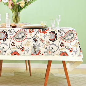 洛可可浪漫系列方形桌布轻奢高级感桌布