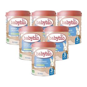 【团购直邮】法国Babybio伴宝乐有机牛奶三段标准 6罐装