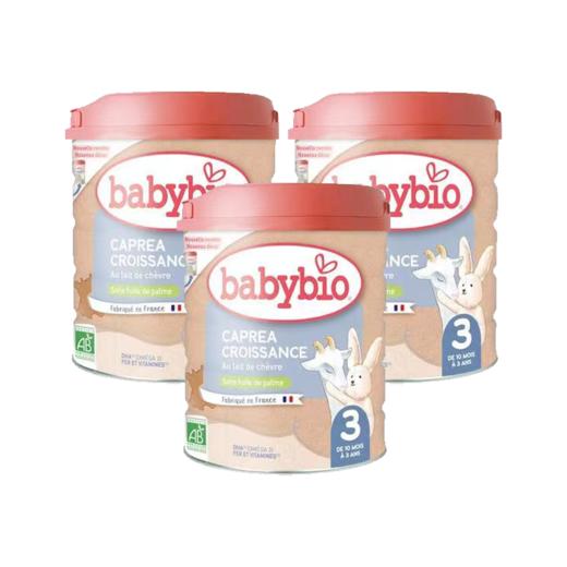 【团购直邮】法国Babybio伴宝乐三段羊奶   3罐装 商品图0
