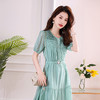 海边度假沙滩吊带裙仙气长裙仙女裙绿色连衣裙HR-MYIE2807-1 商品缩略图8