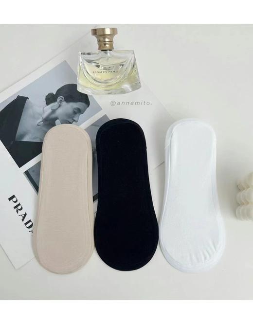 老米优品/ 3双1组，2组包邮❤《男士夏日超透气冰丝纯色船袜》舒服到不想脱下~~好品质。WZ230507C 商品图9