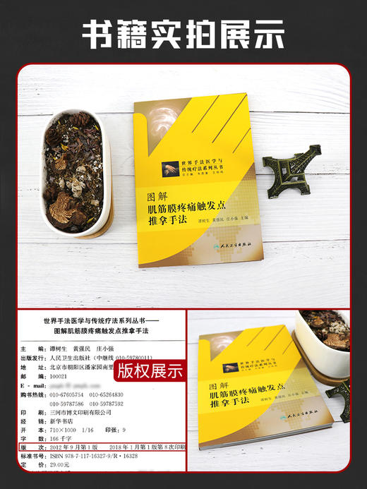 世界手法医学与传统疗法系列丛书图解肌筋膜疼痛触发点推拿手法 人民卫生出版社 谭树生 等9787117163279 商品图2