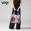 德国LOQI 博物馆系列 画框(自画像)FK.TF  时尚艺术环保万用袋 折叠大容量单肩手提购物袋承重40斤防泼水 弗里达·卡洛 商品缩略图7