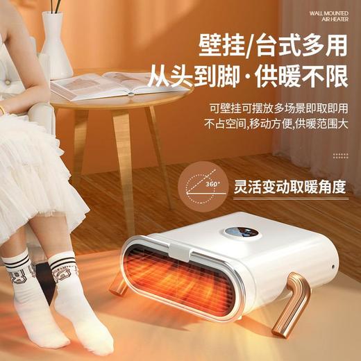 跨境新款家用暖风机壁挂式浴霸取暖器风暖大功率2100W欧规电暖器 商品图2