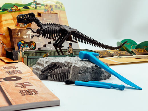 一平米博物馆：搭建我的恐龙展 盒装附导读手册 上海自然博物馆专业科普教育团队打造 商品图3