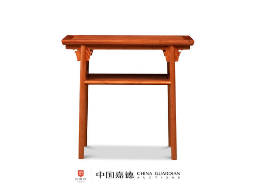 红桥红  家具严选  缅甸花梨（大果紫檀）【恭王府 带屉板小酒桌】 商品图1
