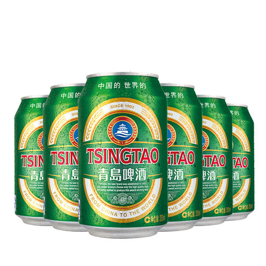 青岛经典啤酒11度330ml*1听/6听/12听/24听 商品图3